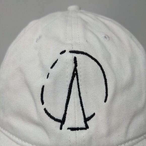 Sam Smith Men's Slideback Hat White Adjustable Embroidered Logo 100% Cotton - Picture 4 of 12